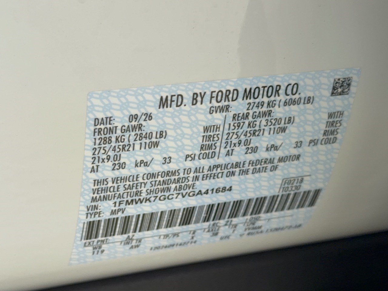New 2027 Ford Explorer ST w/ Sun And Sound Package RWD image 32