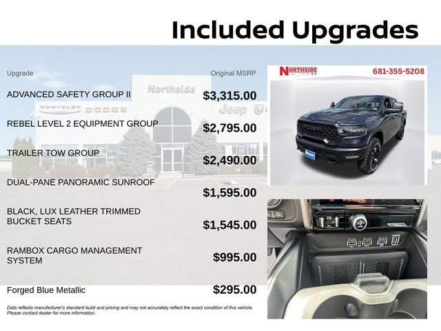 New 2026 RAM 1500 Rebel w/ Advanced Safety Group II image 5