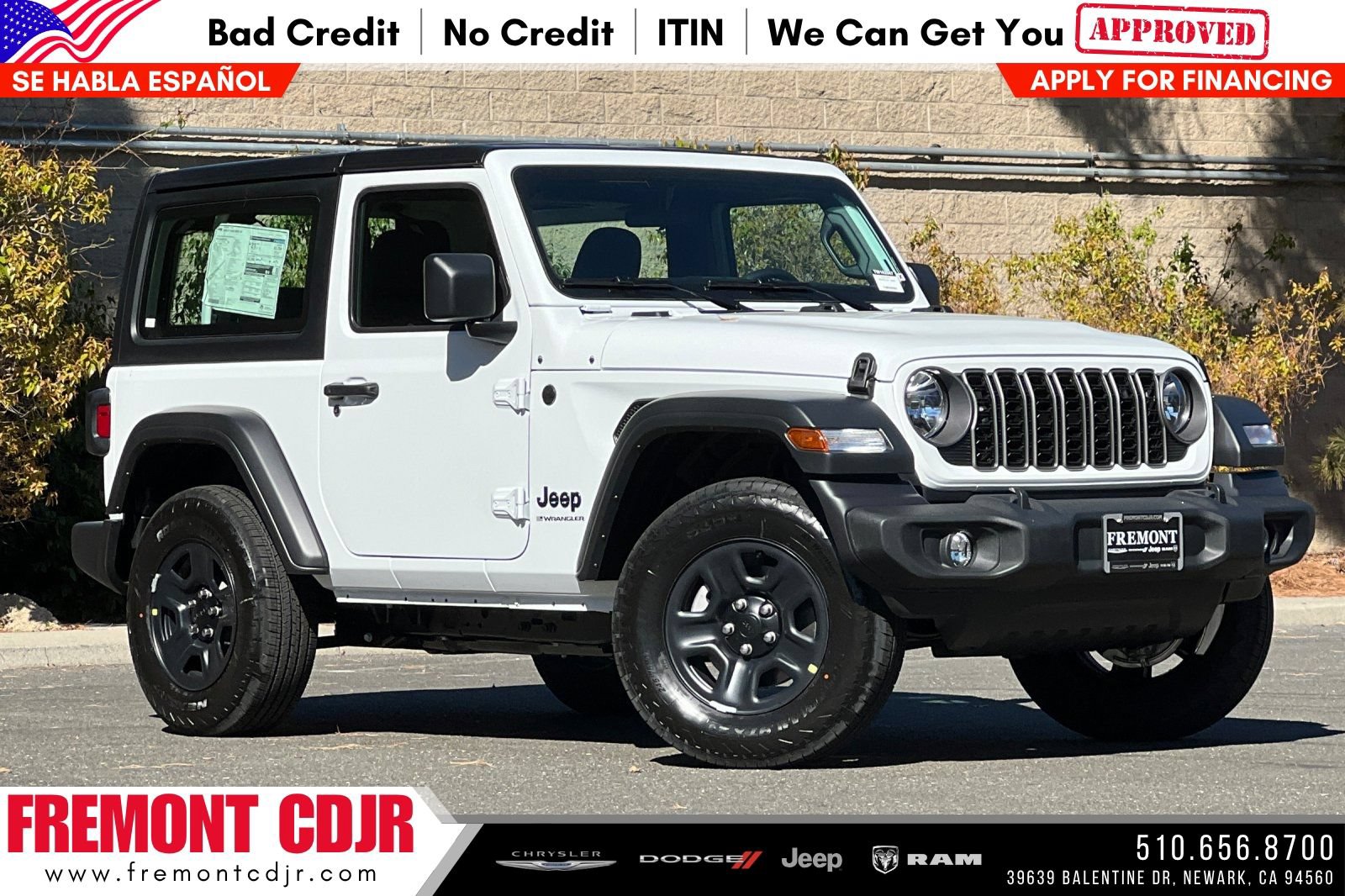 New 2026 Jeep Wrangler Sport AWD/4WD image 1