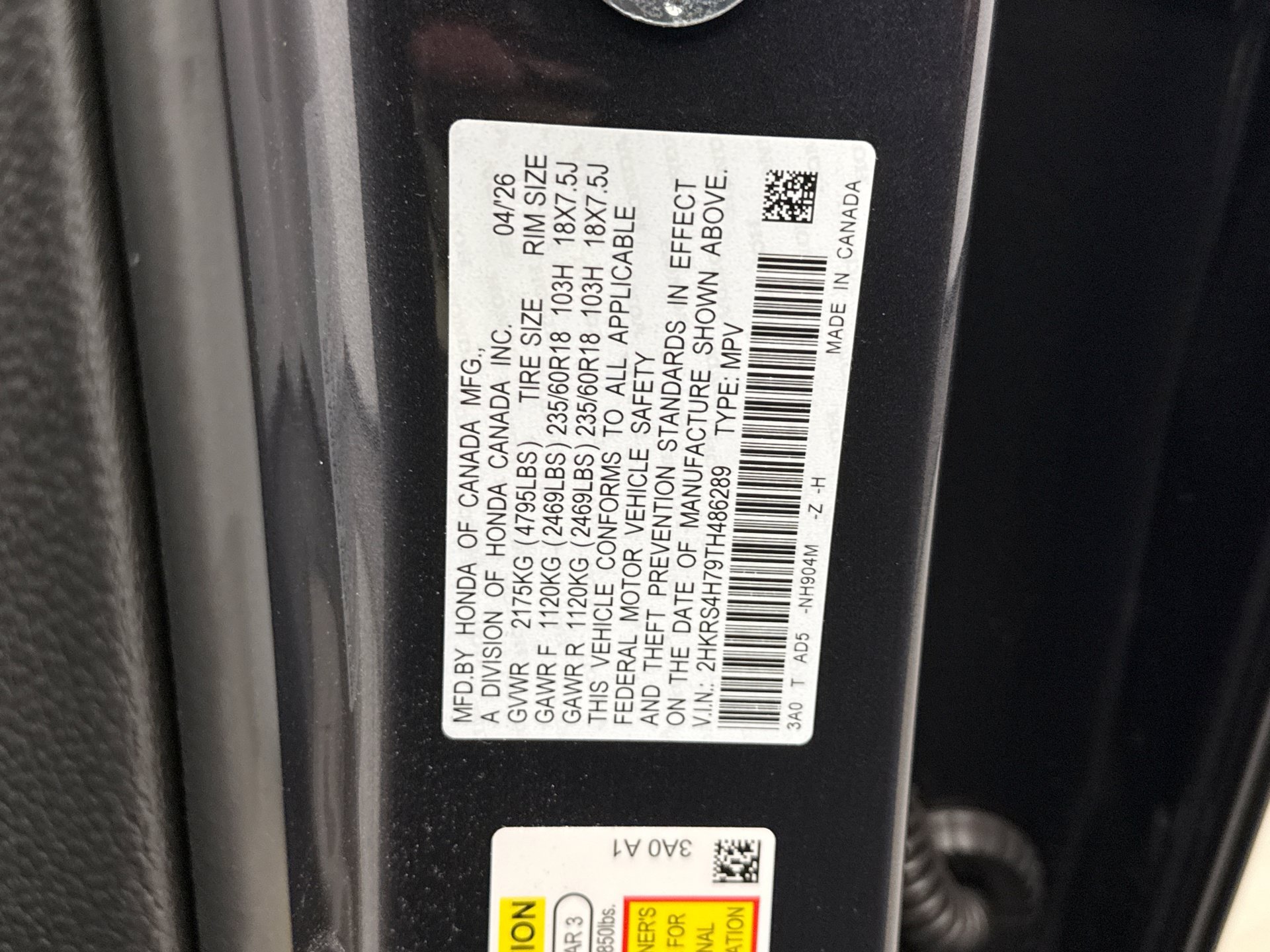 Used 2026 Honda CR-V EX-L image 26
