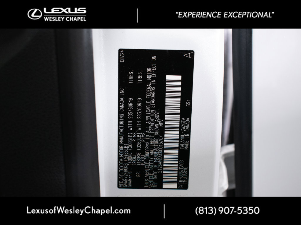 Certified 2024 Lexus RX 350 FWD w/ Accessory Package (K3) image 25