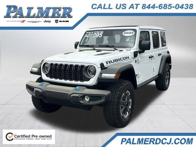Certified 2025 Jeep Wrangler Unlimited Rubicon 4xe w/ Convenience Group