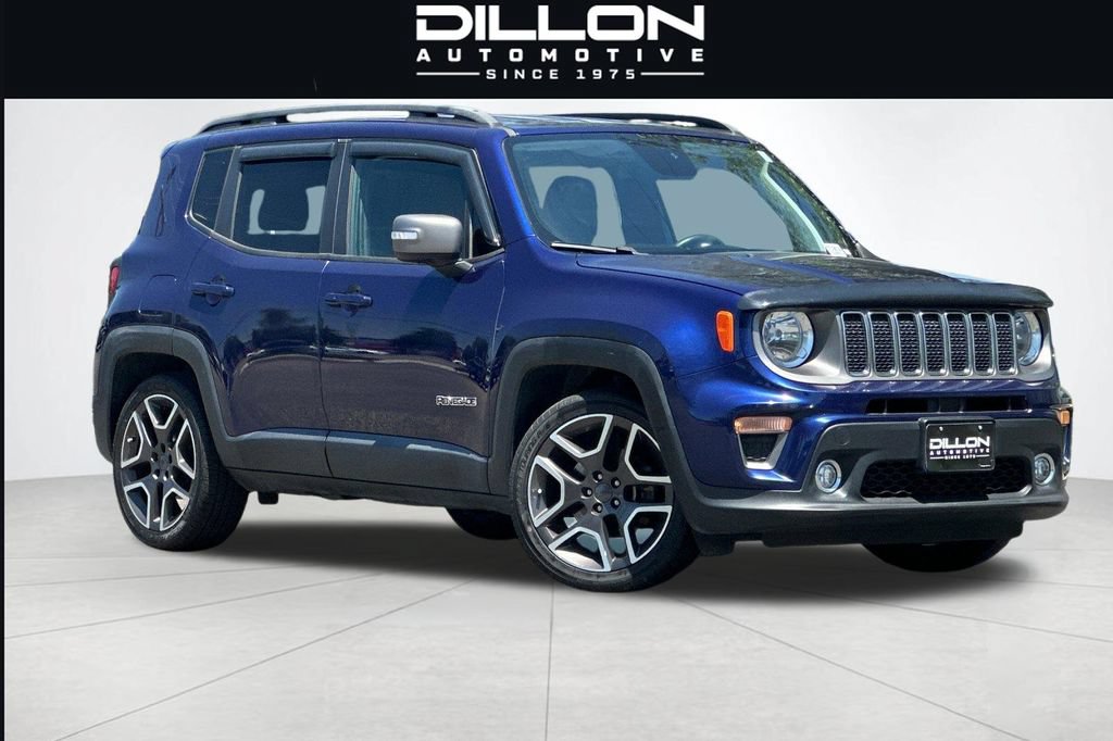 Used 2019 Jeep Renegade Limited w/ UConnect 8.4 Nav Group FWD image 1