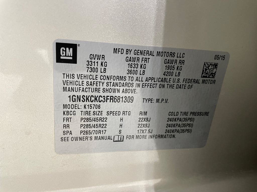 Used 2015 Chevrolet Tahoe LTZ AWD/4WD image 46
