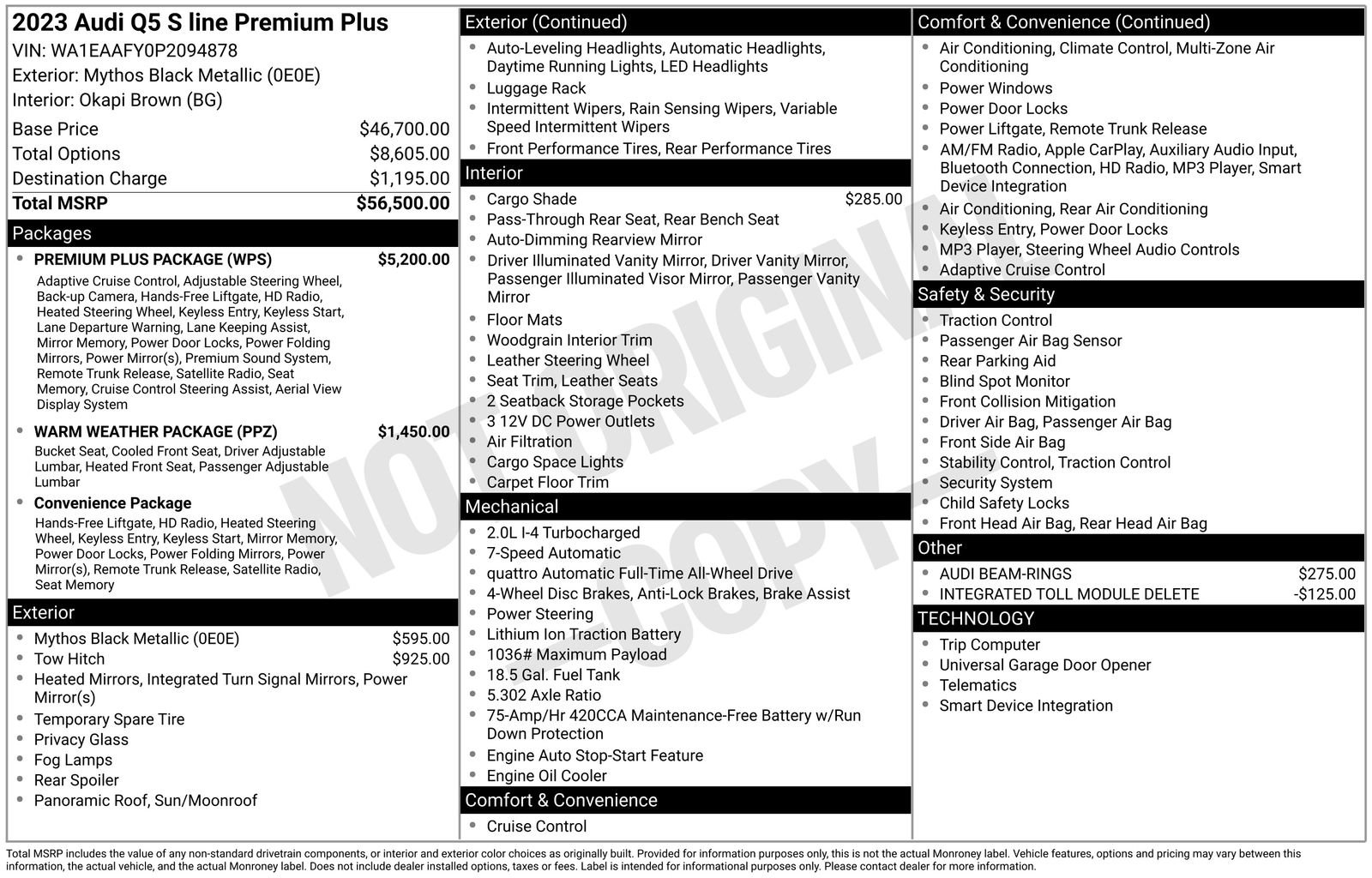 Certified 2023 Audi Q5 2.0T Premium Plus w/ Premium Plus Package image 33