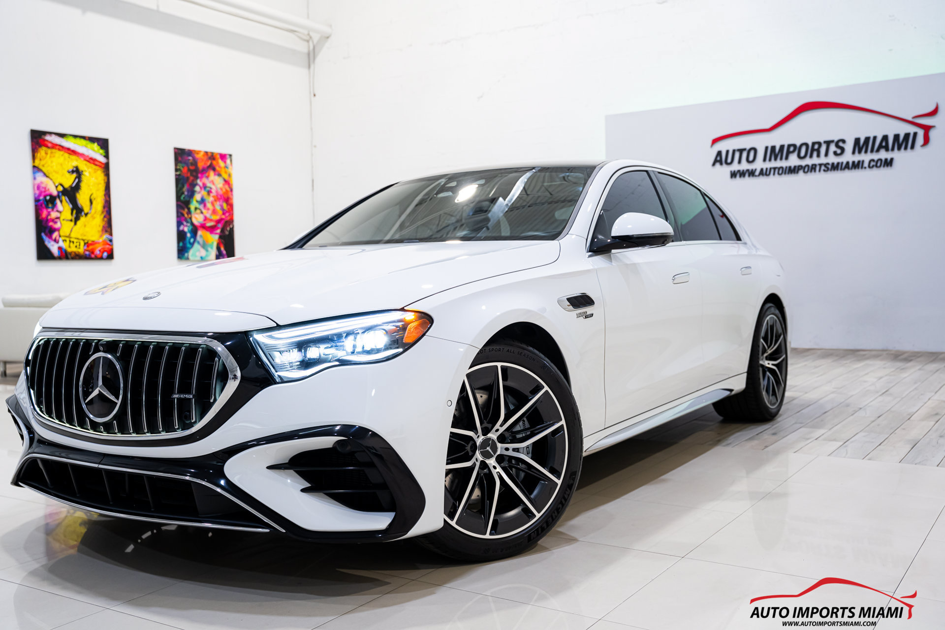 Used 2025 Mercedes-Benz E 53 AMG e 4MATIC Sedan w/ Driver Assistance Package image 32