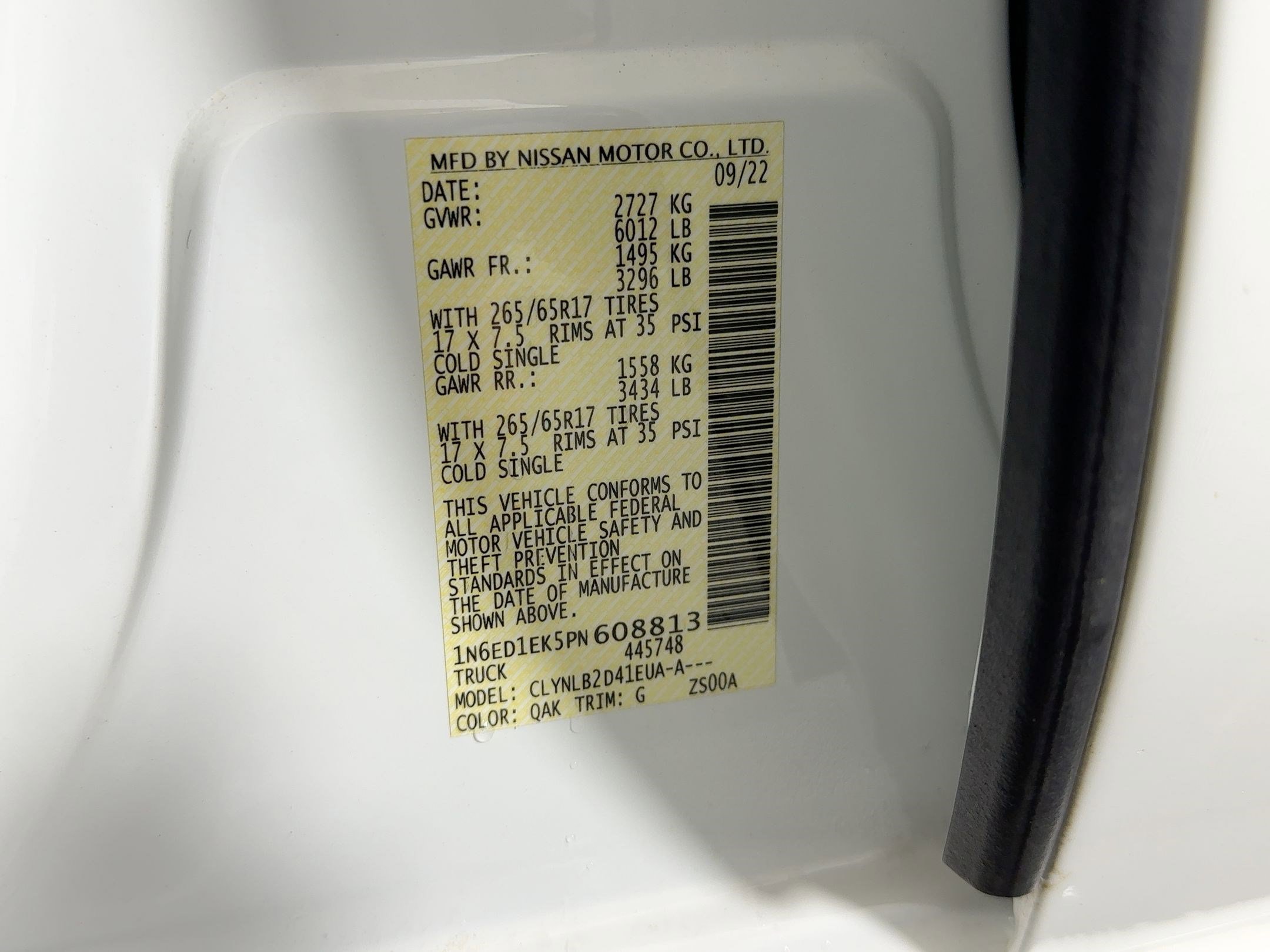 Used 2023 Nissan Frontier SV w/ Technology Package image 19