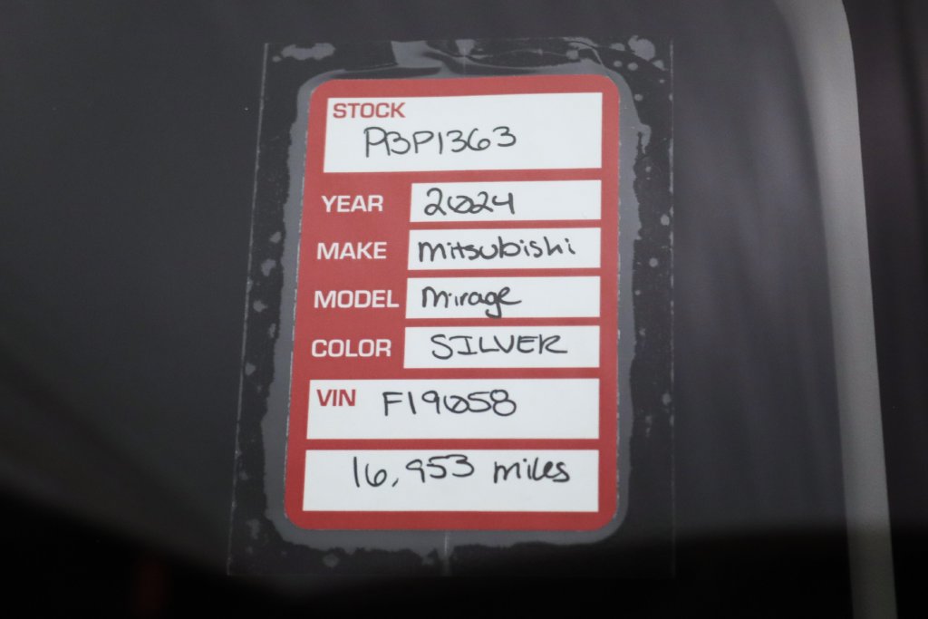 Used 2024 Mitsubishi Mirage G4 LE FWD image 31