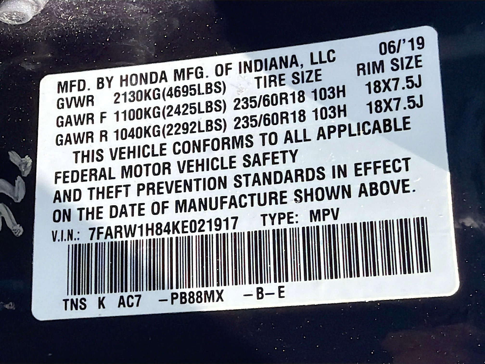 Used 2019 Honda CR-V EX-L image 43