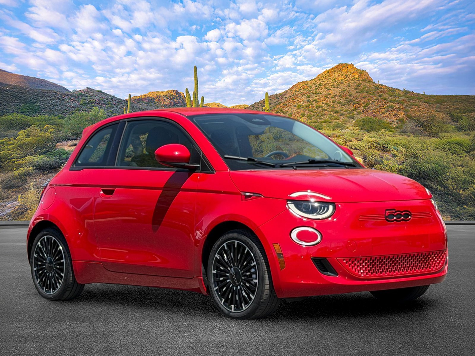 Used 2024 FIAT 500 e (RED) FWD image 2