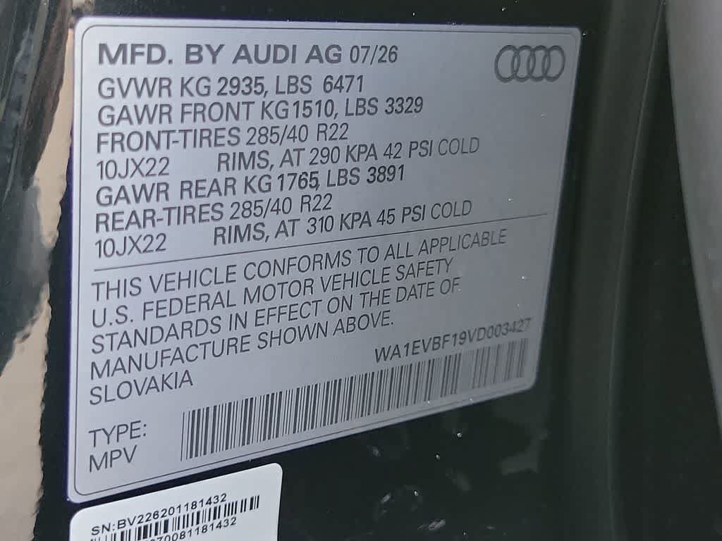 New 2027 Audi Q8 Premium Plus AWD/4WD image 29