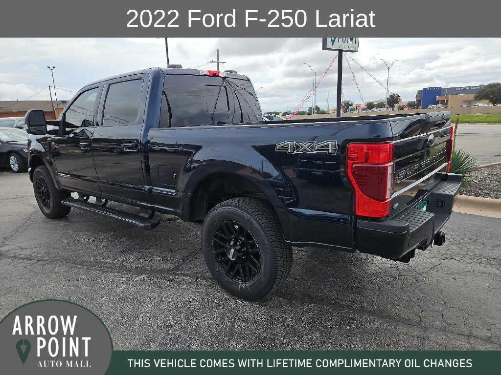 Used 2022 Ford F250 Lariat w/ Black Appearance Package AWD/4WD image 8