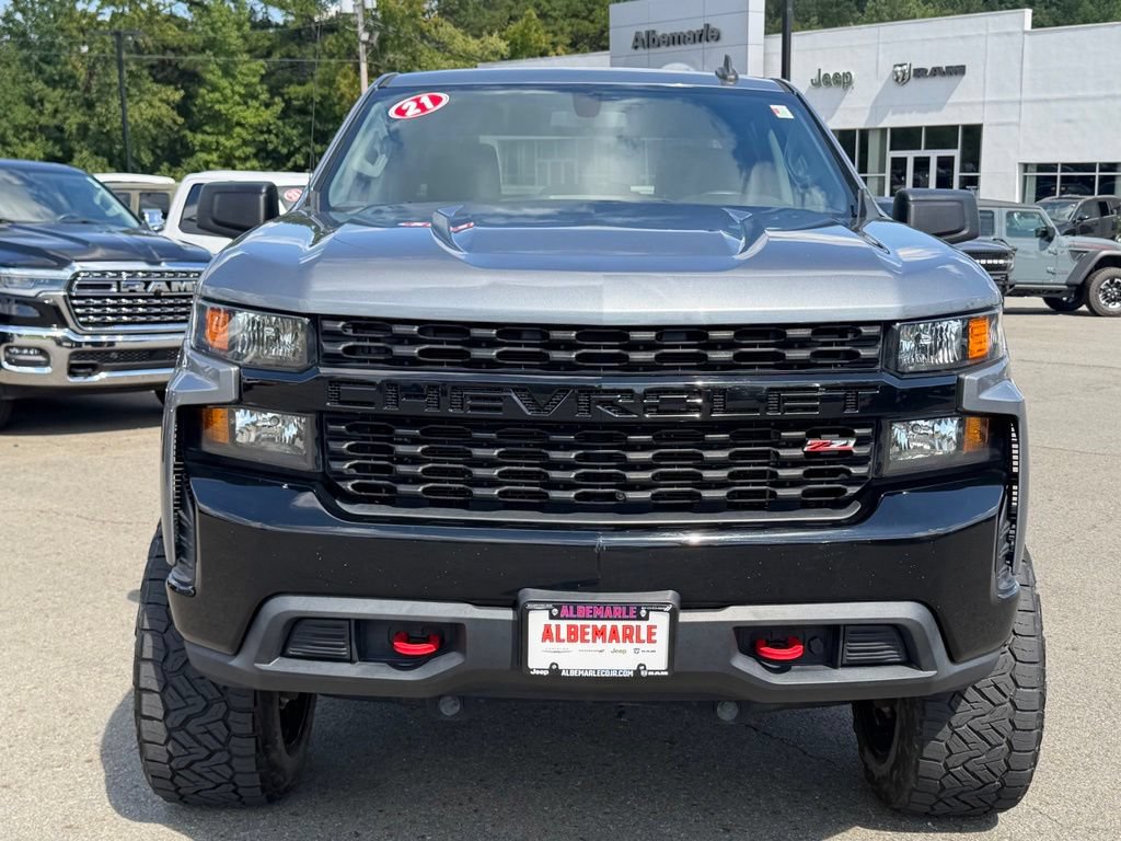 Used 2021 Chevrolet Silverado 1500 Custom Trail Boss AWD/4WD image 9