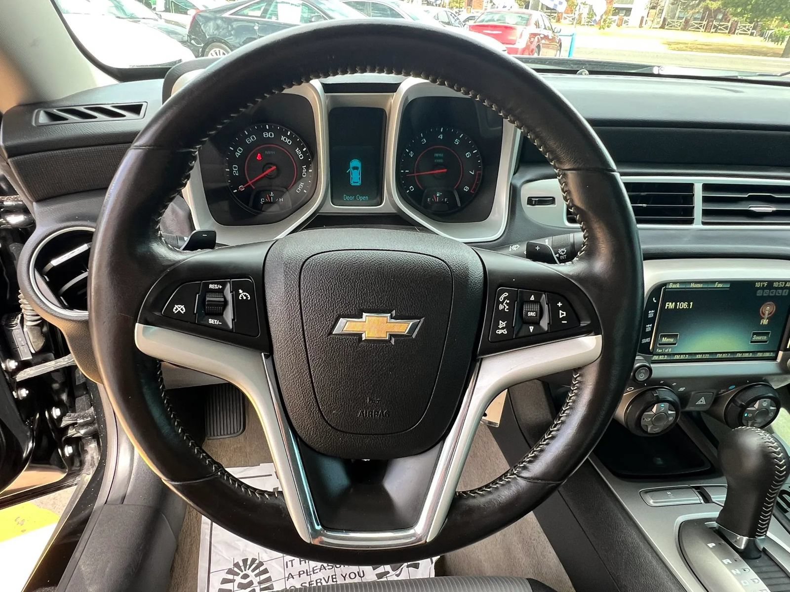 Used 2015 Chevrolet Camaro LT w/ Silver Rally Stripe Package RWD image 14