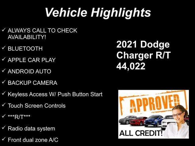 Used 2021 Dodge Charger R/T w/ Blacktop Package RWD image 10