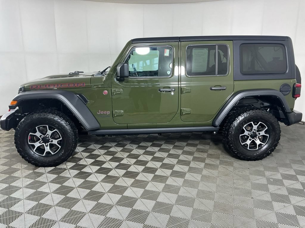 Used 2022 Jeep Wrangler Unlimited Rubicon w/ LED Lighting Group AWD/4WD image 6