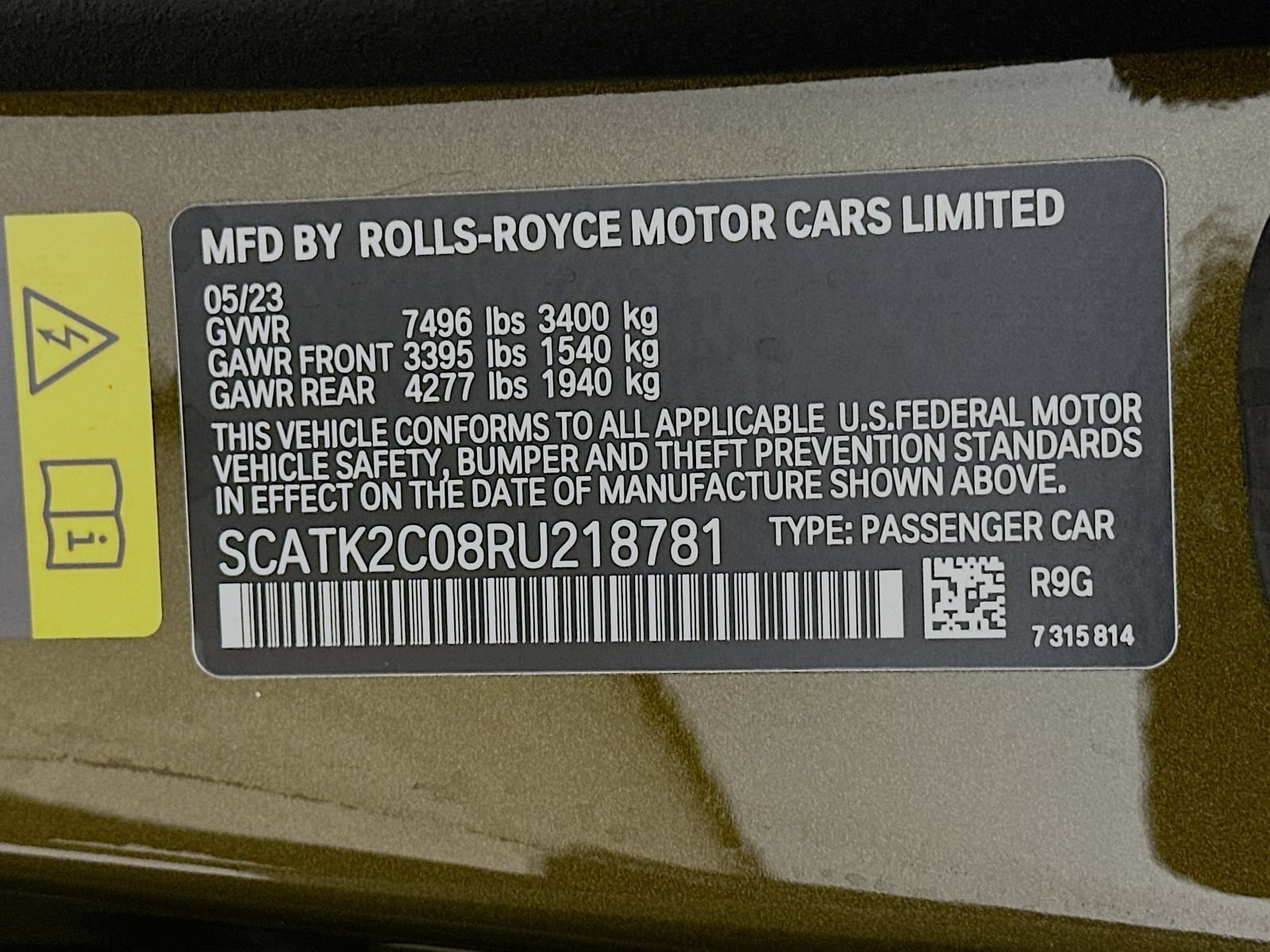 Used 2024 Rolls-Royce Spectre w/ Leather Finishing Pack AWD/4WD image 48