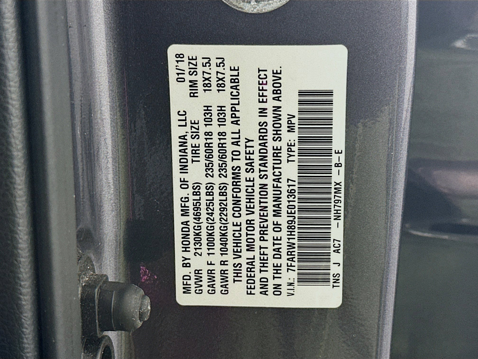 Used 2018 Honda CR-V EX-L image 12