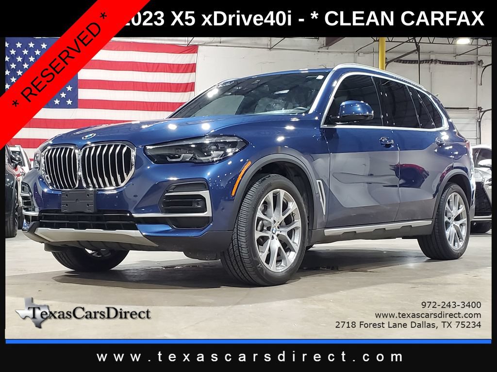 Used 2023 BMW X5 xDrive40i w/ Premium Package