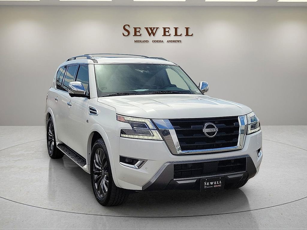 Used 2022 Nissan Armada Platinum w/ Captain's Chairs Package AWD/4WD image 7