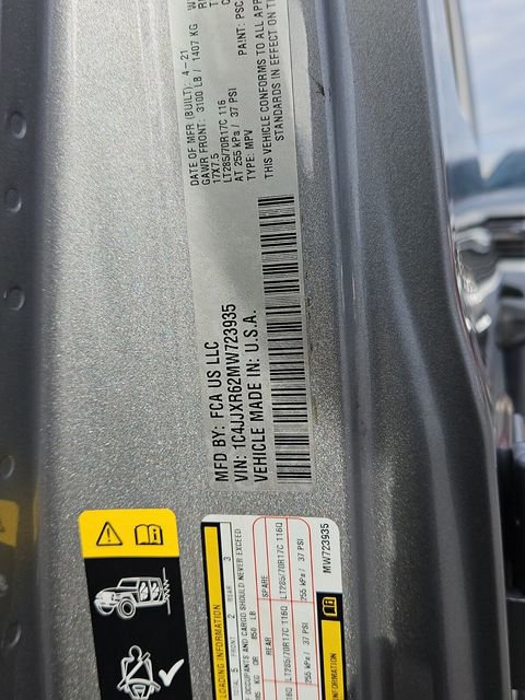 Used 2021 Jeep Wrangler Unlimited Rubicon 4xe w/ Cold Weather Group image 26