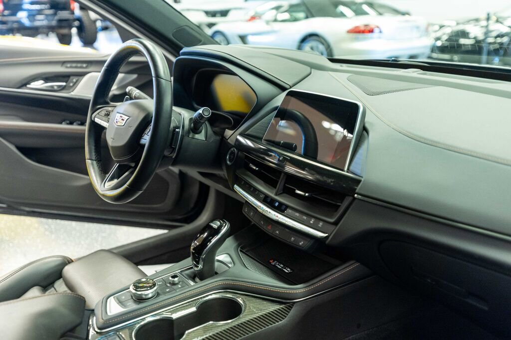 Used 2023 Cadillac CT4 V w/ Navigation Package RWD image 11