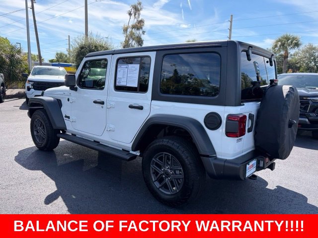 Used 2025 Jeep Wrangler Unlimited Sport AWD/4WD image 4