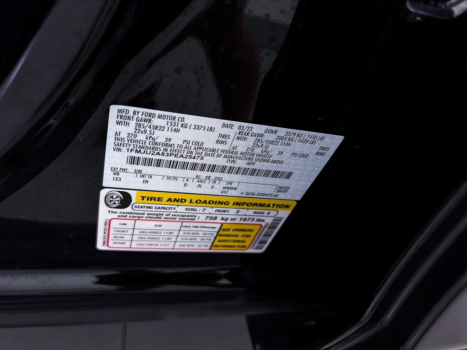Used 2023 Ford Expedition Limited AWD/4WD image 46