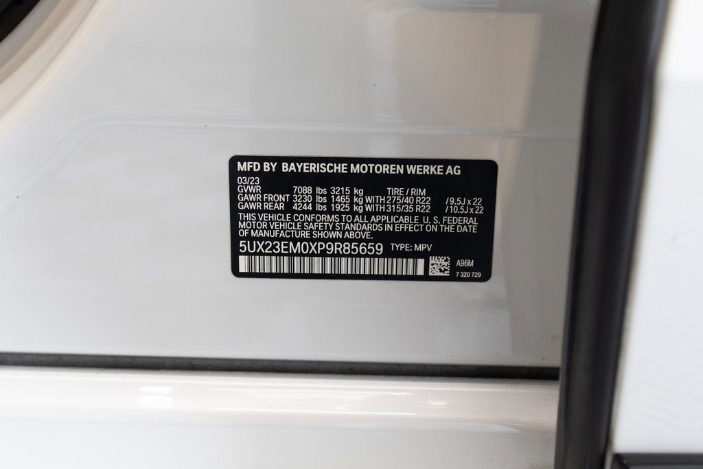 Used 2023 BMW X7 xDrive40i w/ Executive Package AWD/4WD image 47