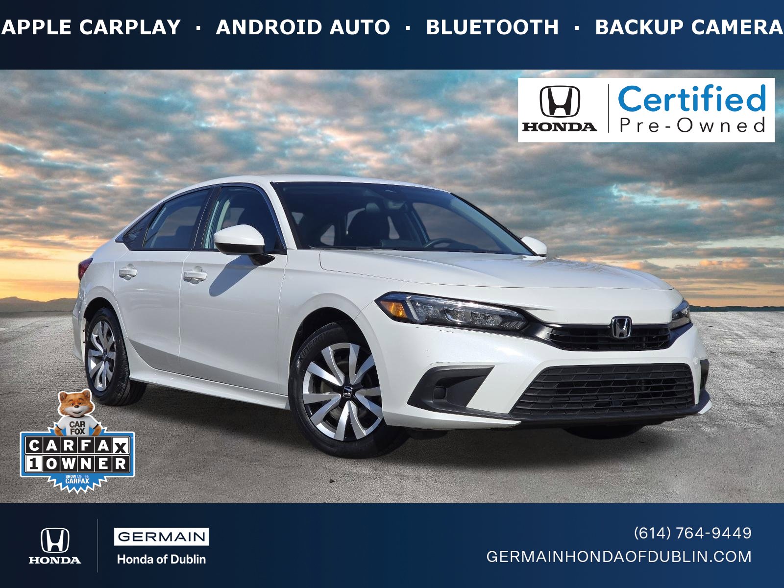 Certified 2023 Honda Civic LX video 1