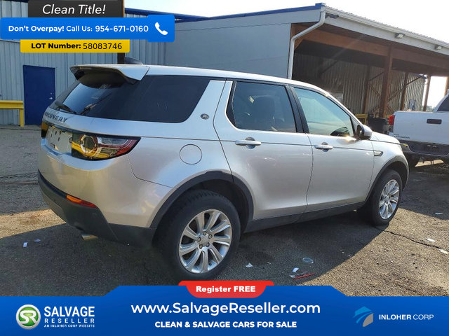 Used 2017 Land Rover Discovery Sport SE AWD/4WD image 4