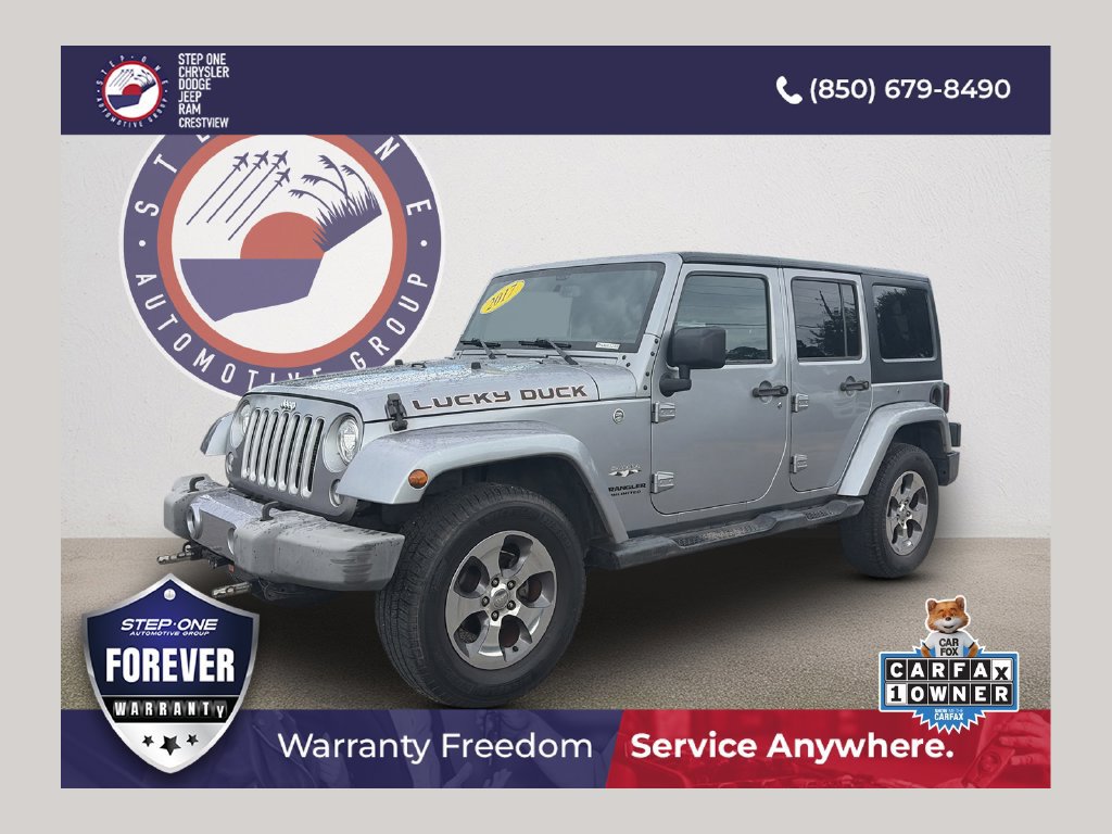 Used 2017 Jeep Wrangler Unlimited Sahara w/ Connectivity Group