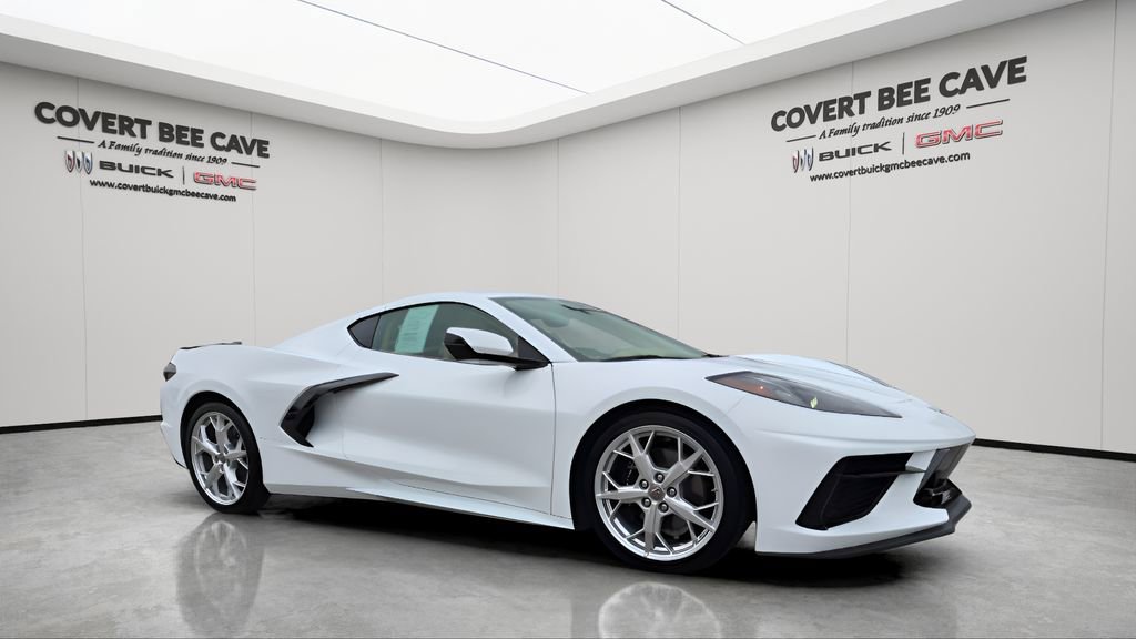 Used 2022 Chevrolet Corvette Stingray Premium Cpe w/ Engine Appearance Package image 1