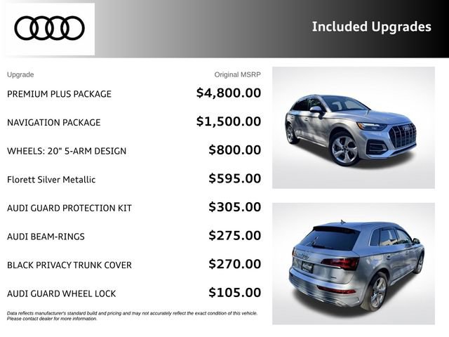 Certified 2021 Audi Q5 Premium w/ Premium Plus Package AWD/4WD image 5