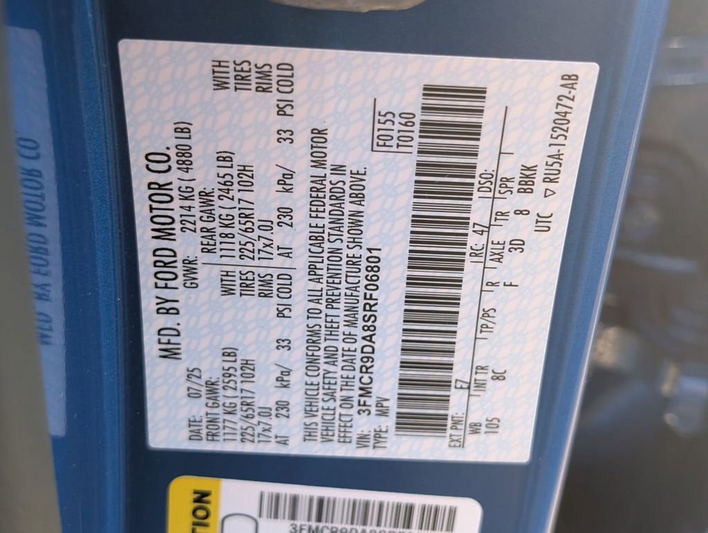 New 2025 Ford Bronco Sport Badlands w/ Badlands Tech Package image 51