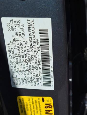 New 2026 Honda Pilot EX-L image 16