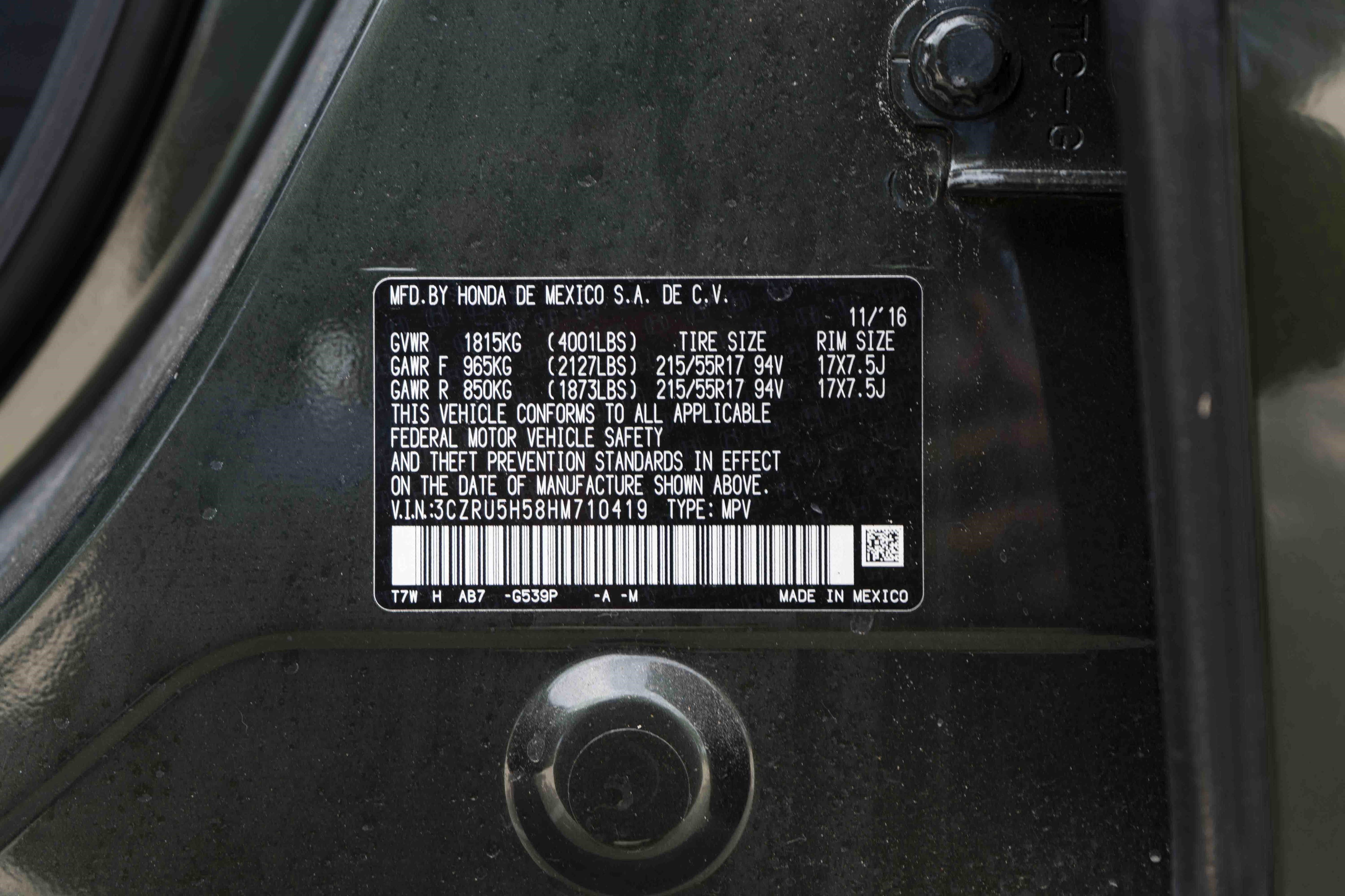 Used 2017 Honda HR-V EX image 42