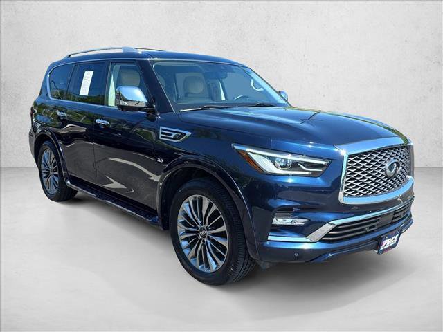 Used 2019 INFINITI QX80 Luxe w/ 22" Wheel Package AWD/4WD image 3