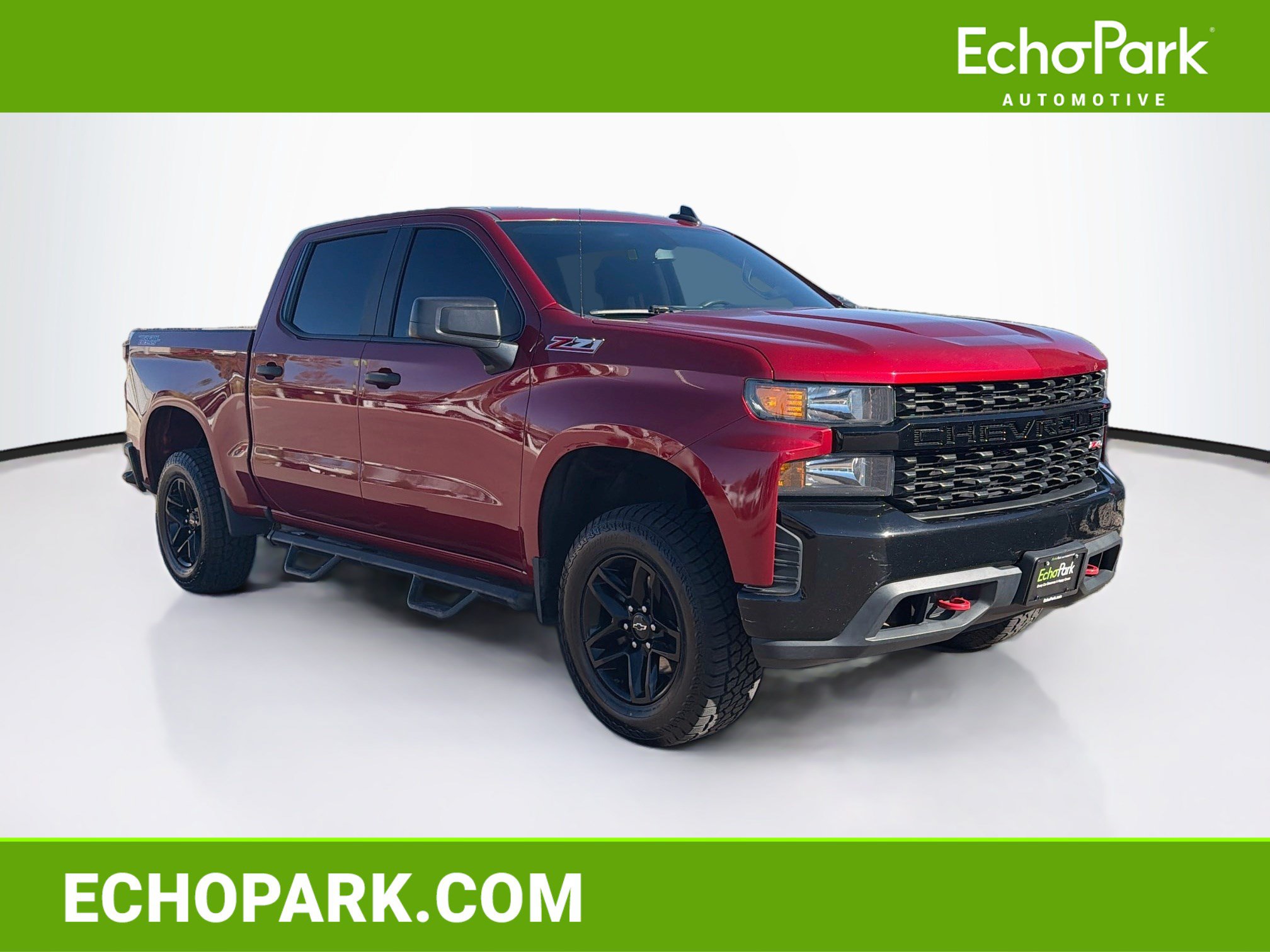 Used 2021 Chevrolet Silverado 1500 Custom Trail Boss w/ LPO, Dark Essentials Package AWD/4WD image 1