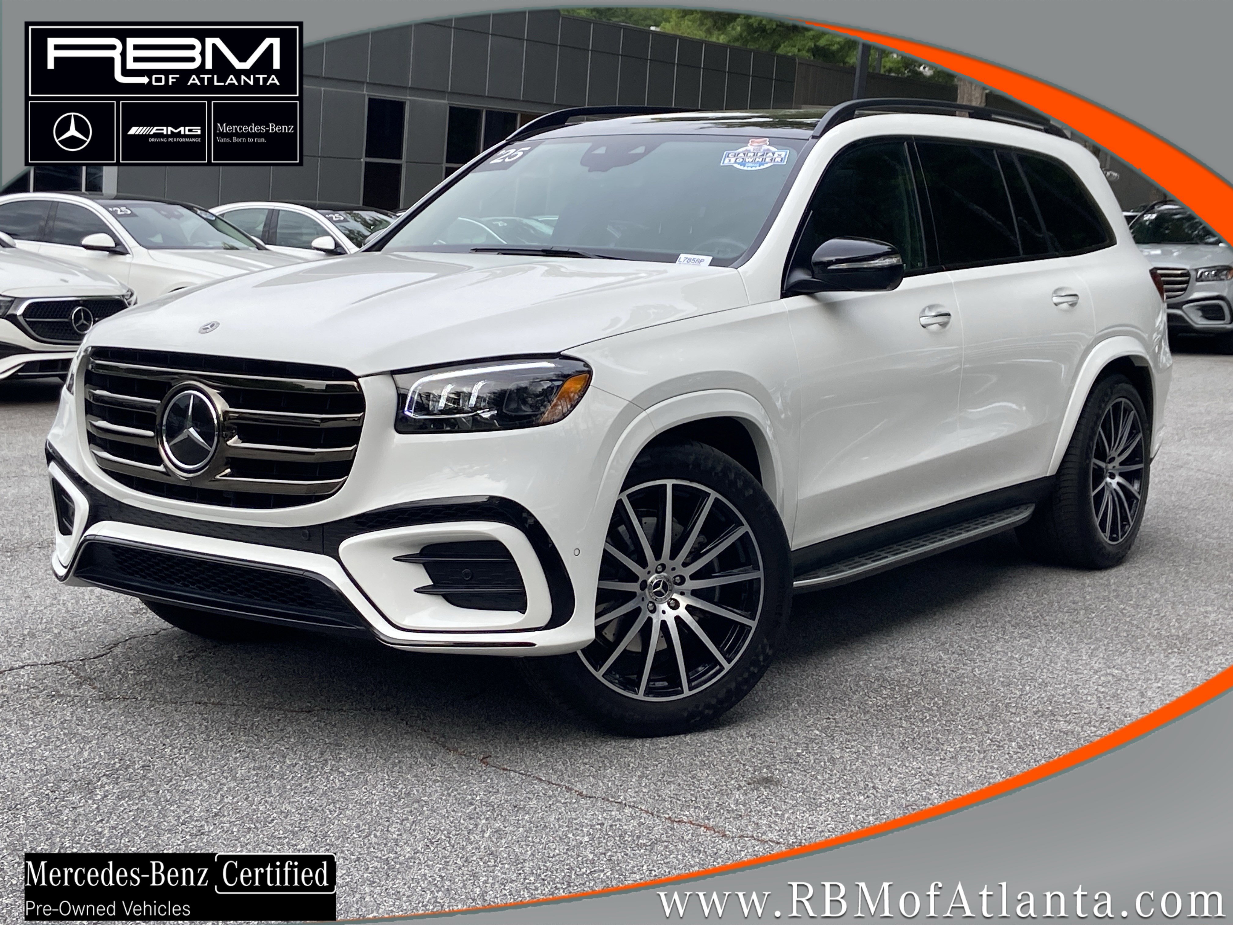 Certified 2025 Mercedes-Benz GLS 580 4MATIC image 1