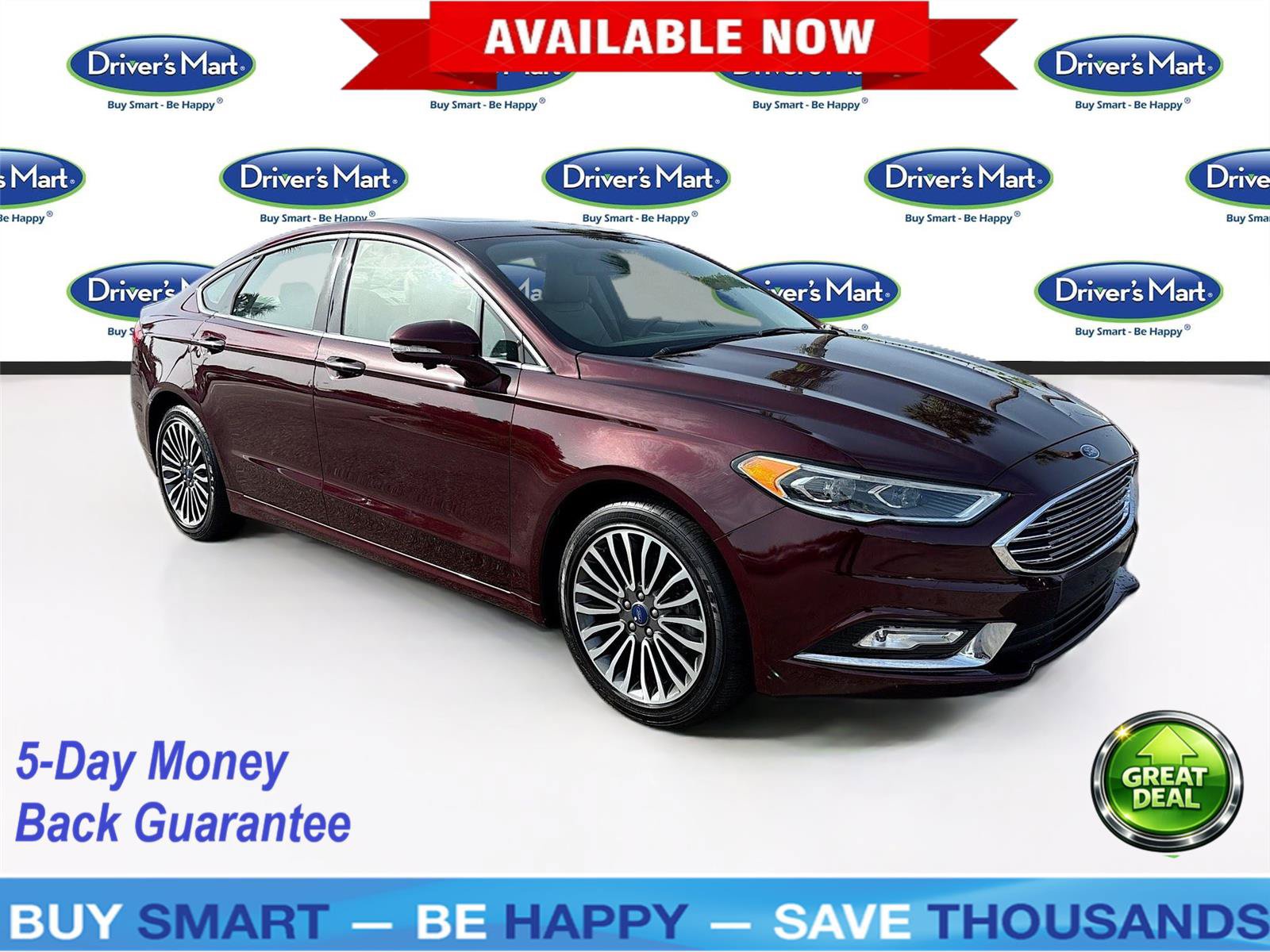 Used 2017 Ford Fusion SE FWD image 1