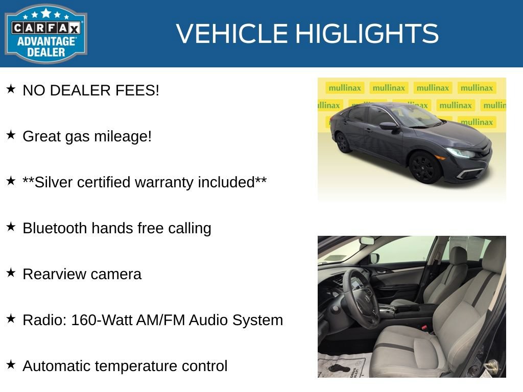 Used 2019 Honda Civic LX image 10