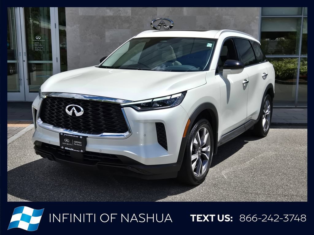 Certified 2023 INFINITI QX60 Luxe w/ Cargo Package AWD/4WD image 1