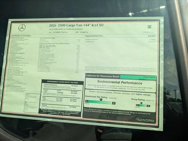 New 2026 Mercedes-Benz Sprinter 2500 image 16