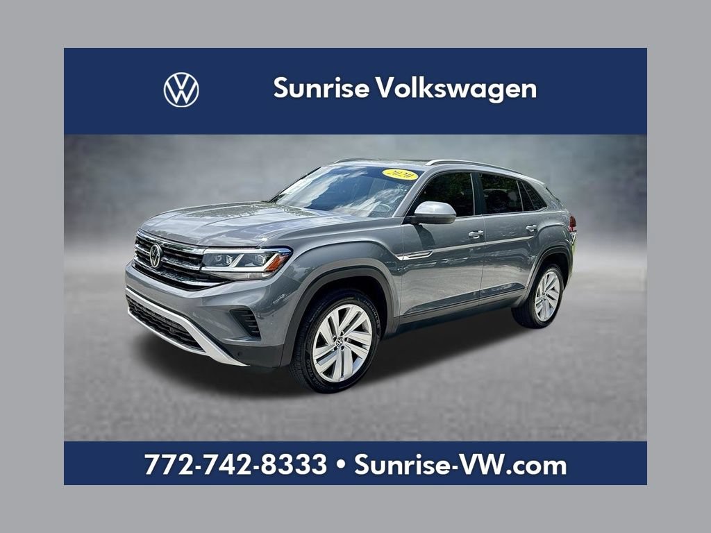 Used 2020 Volkswagen Atlas Cross Sport SE w/ Panoramic Sunroof Package FWD 360° Tour