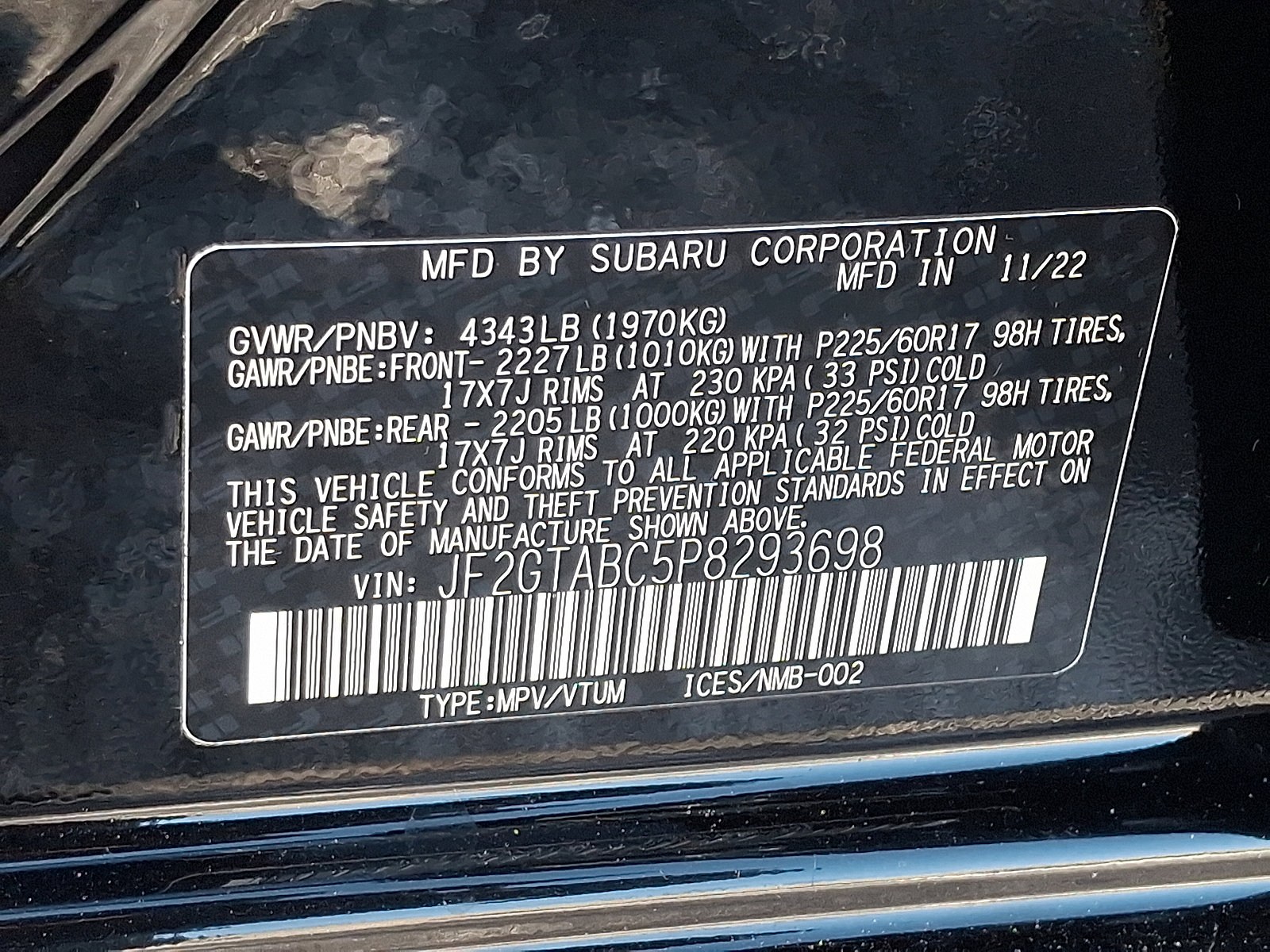 Used 2023 Subaru Crosstrek 2.0i image 28