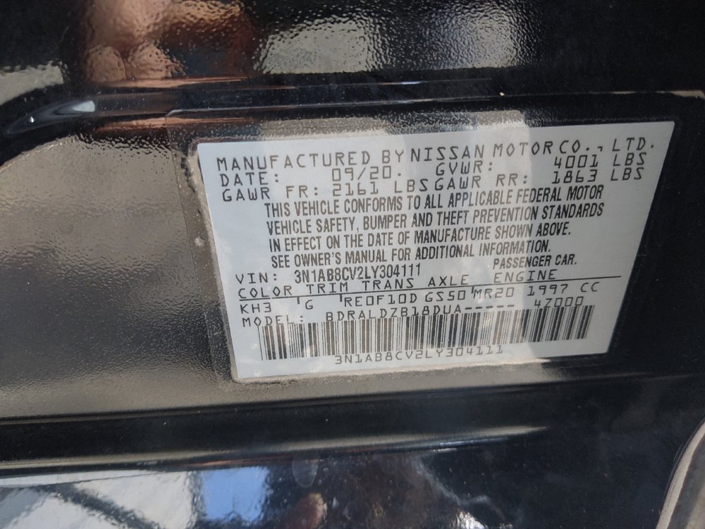 Used 2020 Nissan Sentra SV w/ Trunk Package FWD image 33