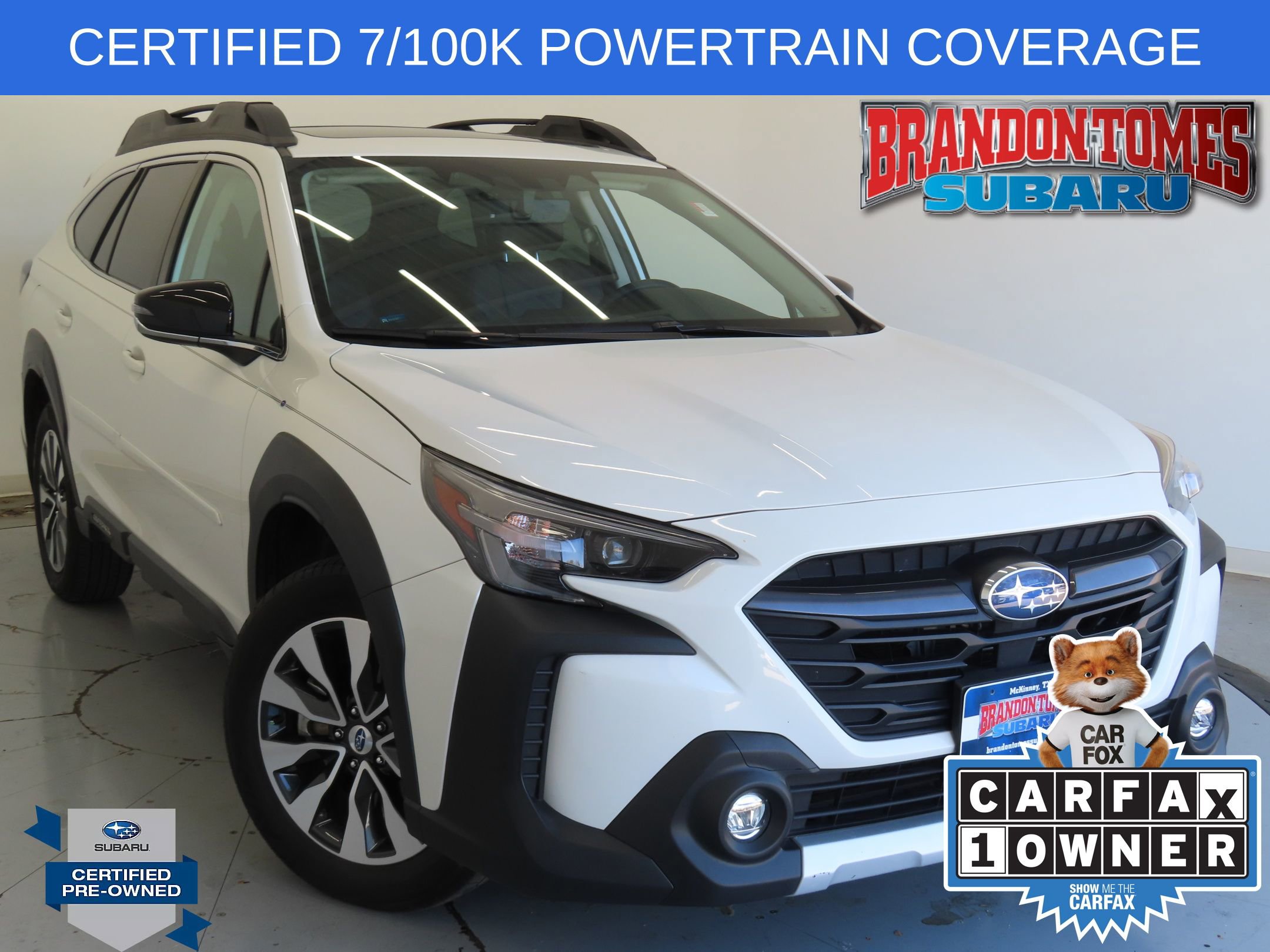Certified 2024 Subaru Outback Limited w/ Popular Package #2