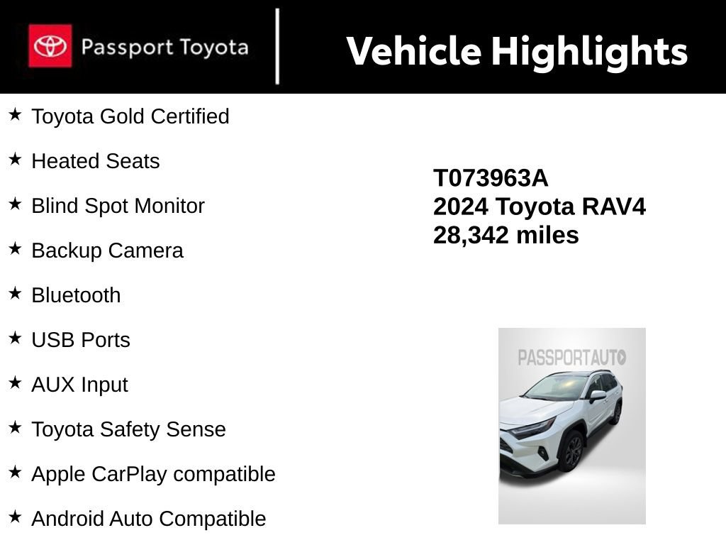 Certified 2024 Toyota RAV4 Limited w/ Advanced Technology Package AWD/4WD image 10