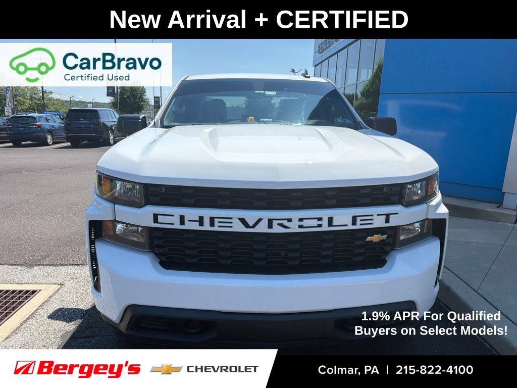 Certified 2020 Chevrolet Silverado 1500 Custom w/ Custom Value Package